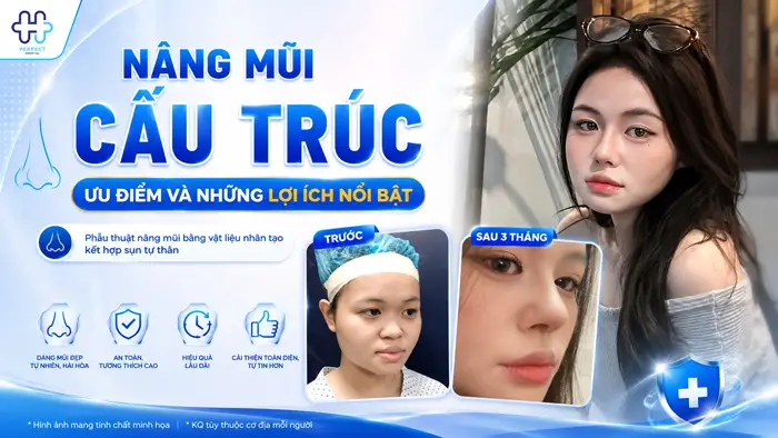 Nâng mũi cấu trúc: Ưu điểm và những lợi ích nổi bật