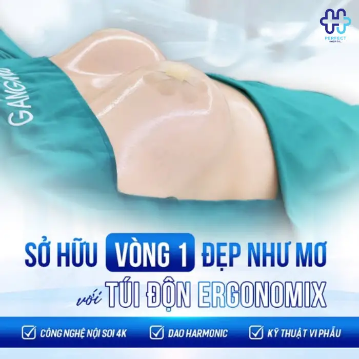 Nâng ngực ergonomix: Ưu điểm và quy trình thực hiện
