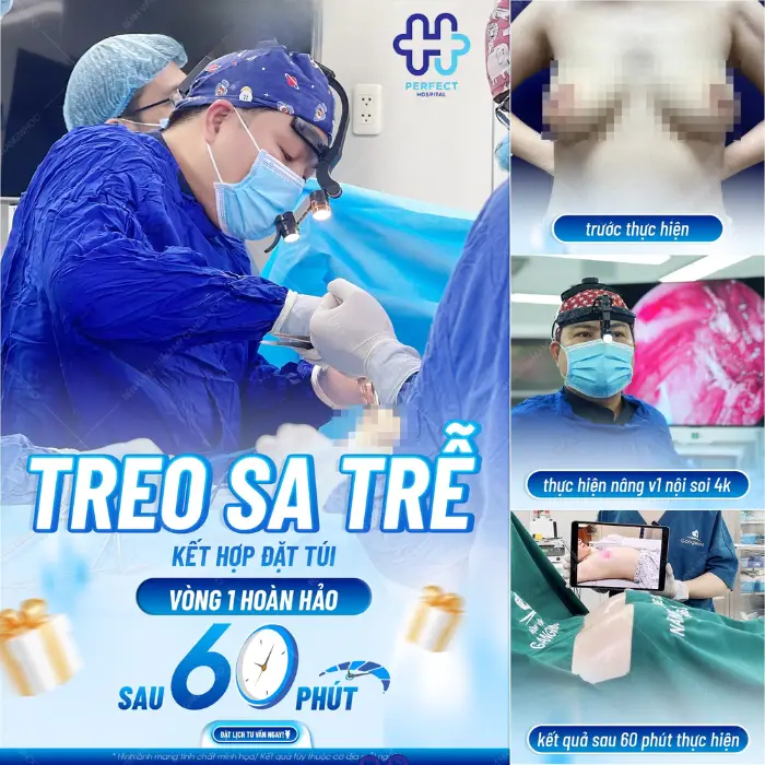 Treo ngực sa trễ là gì? Quy trình thực hiện chi tiết