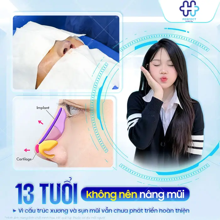 13 Tuổi Nâng Mũi Được Không? Độ Tuổi Phù Hợp Để Phẫu Thuật
