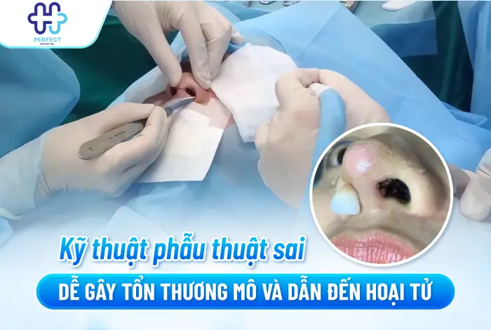 Dấu Hiệu Nâng Mũi Bị Hoại Tử: Nhận Biết Sớm Để Xử Lý Kịp Thời