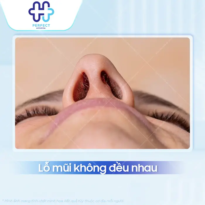 Nguyên Nhân Hai Lỗ Mũi Không Đều Sau Khi Nâng Và Cách Xử Lý