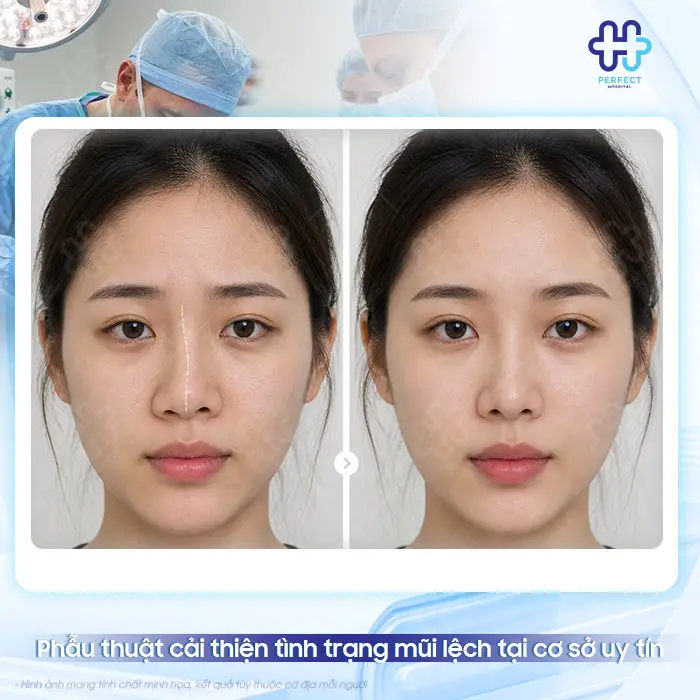 Nâng Mũi Bị Lệch Phải Làm Sao? Nguyên Nhân Và Cách Xử Lý