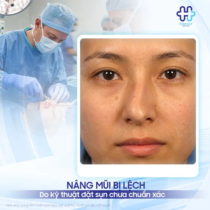 Nâng Mũi Bị Lệch Phải Làm Sao? Nguyên Nhân Và Cách Xử Lý