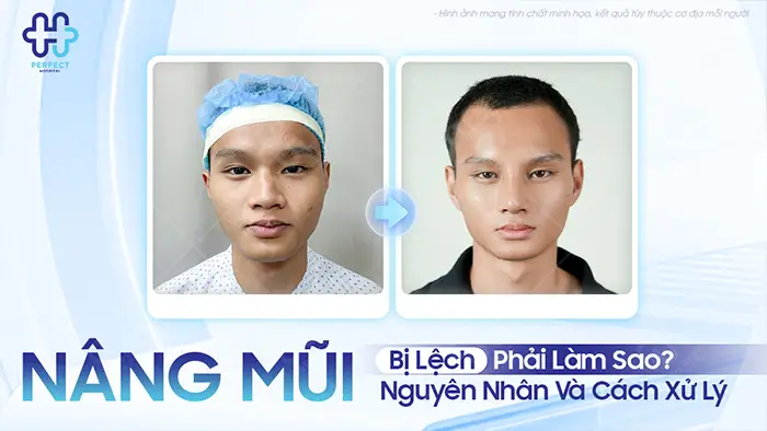 Nâng Mũi Bị Lệch Phải Làm Sao? Nguyên Nhân Và Cách Xử Lý