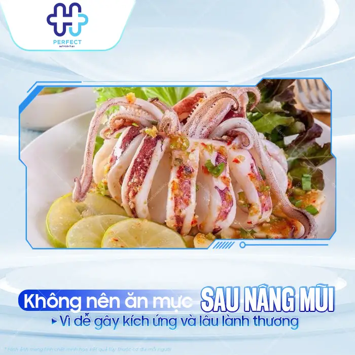 Nâng Mũi Có Được Ăn Mực Không Và Khi Nào Ăn Lại An Toàn