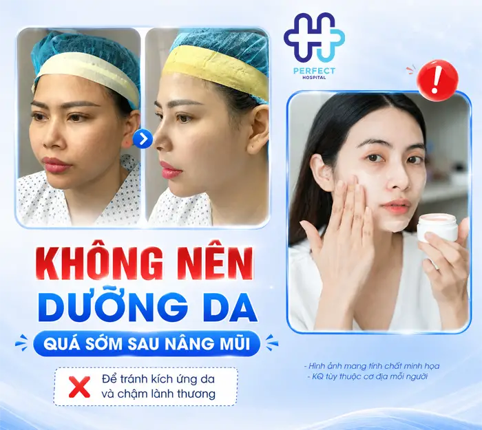 Nâng Mũi Bao Lâu Được Dưỡng Da? Thời Điểm Chăm Sóc Da An Toàn