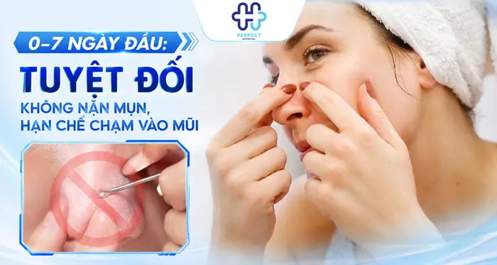 Nâng Mũi Bao Lâu Thì Được Nặn Mụn? Bác Sĩ Giải Đáp An Toàn