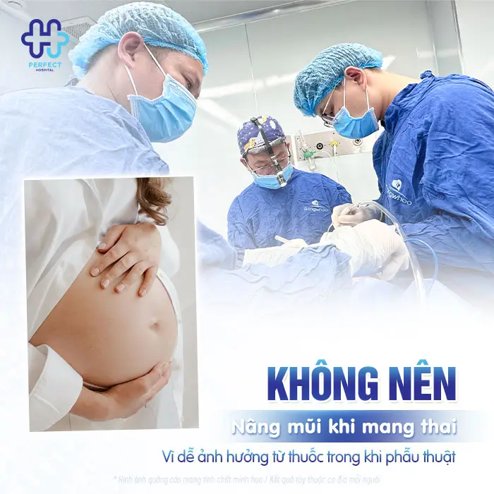 Nâng Mũi Bao Lâu Thì Mang Thai Được? Bác Sĩ Giải Đáp Chi Tiết