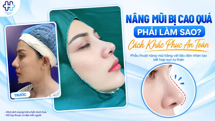 Nâng Mũi Bị Cao Quá Phải Làm Sao? Cách Khắc Phục An Toàn