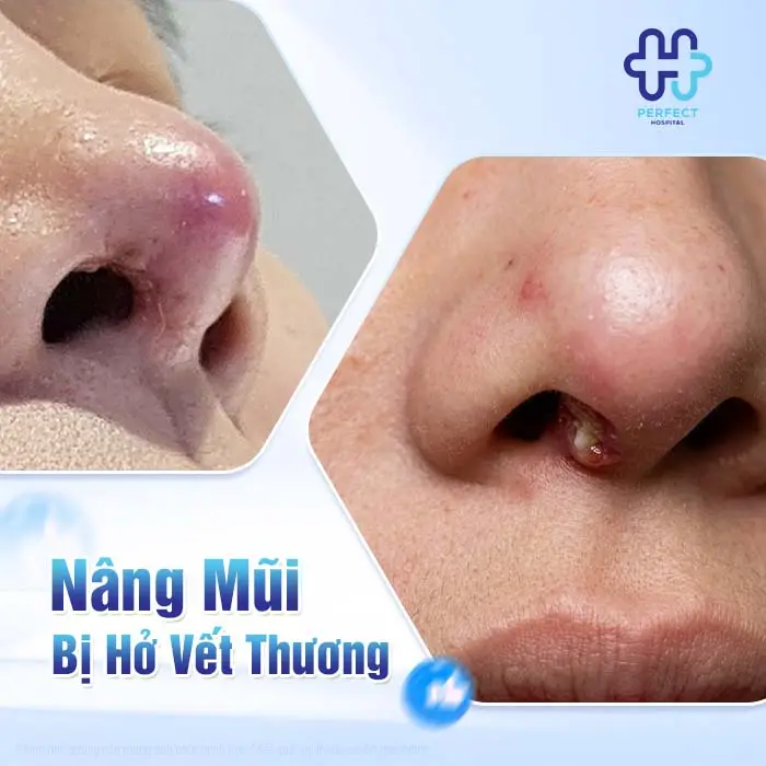 Nâng Mũi Bị Hở Vết Thương Có Nguy Hiểm Không Và Cách Xử Lý An Toàn