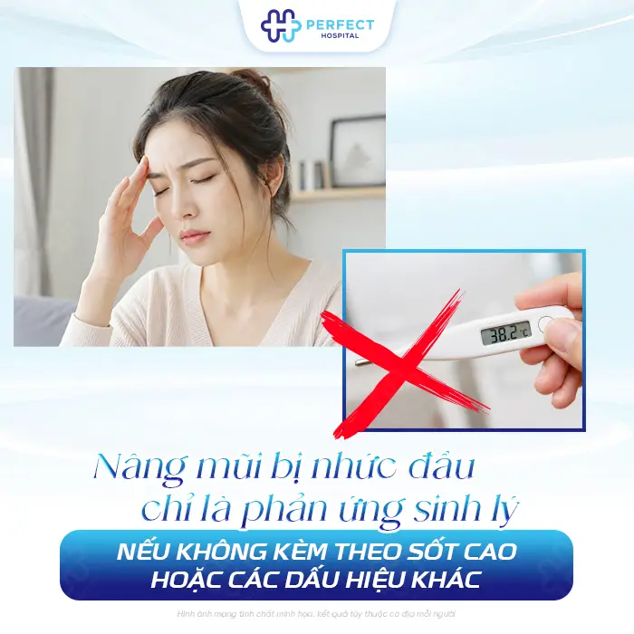 Nâng Mũi Bị Nhức Đầu Có Sao Không? Nguyên Nhân Và Cách Xử Lý