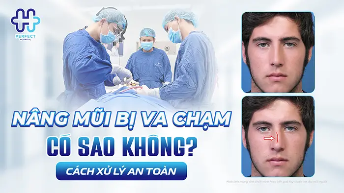 Nâng Mũi Bị Va Chạm Có Sao Không? Cách Xử Lý An Toàn