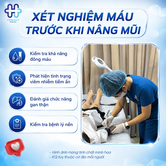 Nâng Mũi Có Cần Xét Nghiệm Máu Không? Cần Lưu Ý Gì?