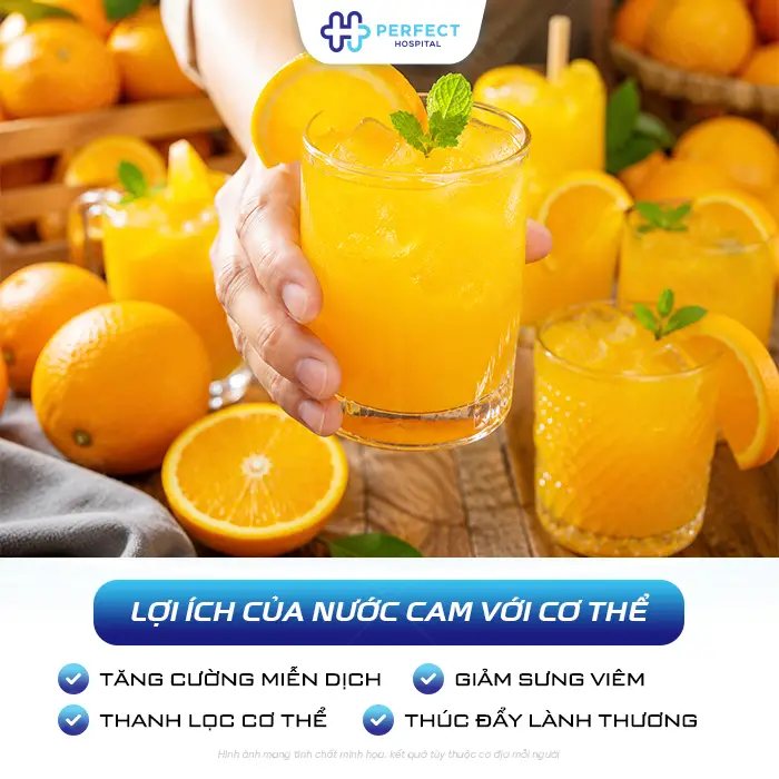 Nâng Mũi Có Được Uống Nước Cam Không? Bác Sĩ Giải Đáp Chi Tiết