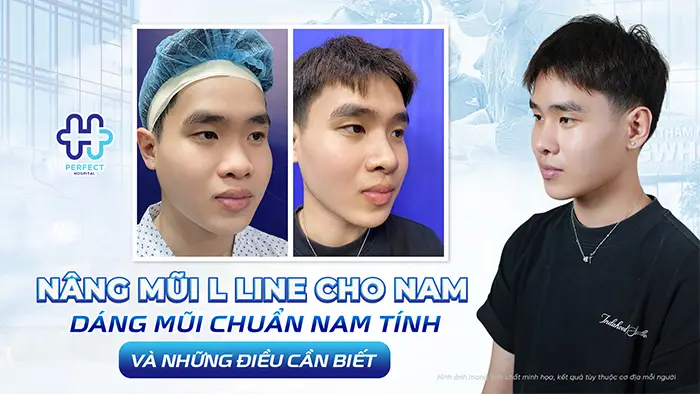 Nâng Mũi L Line Cho Nam: Dáng Mũi Chuẩn Nam Tính Và Những Điều Cần Biết