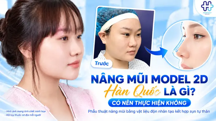 Nâng Mũi Model 2D Hàn Quốc Là Gì? Có Nên Thực Hiện Không