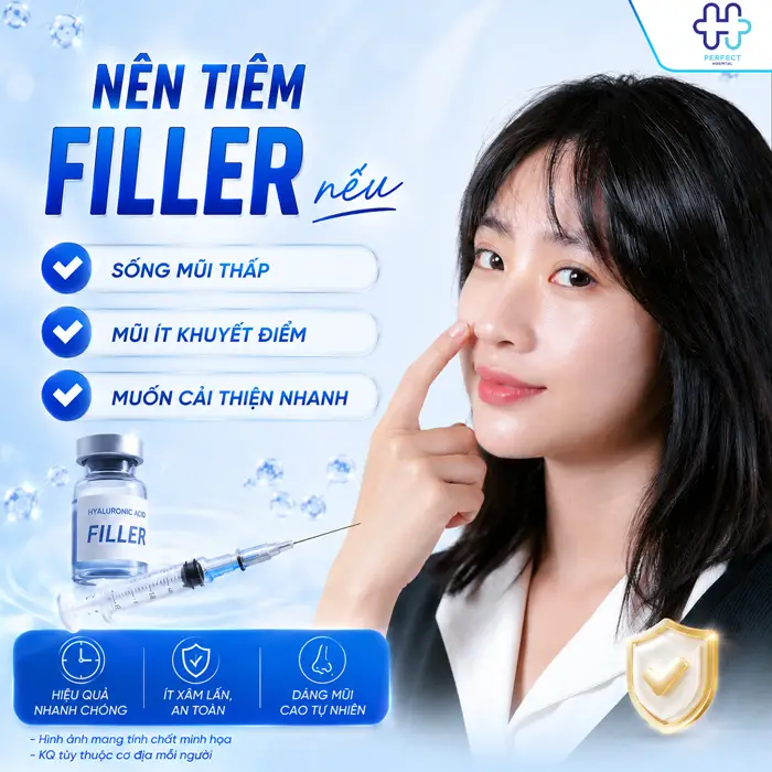 Nên Tiêm Filler Hay Nâng Mũi? So Sánh Chi Tiết Từ Perfect Hospital