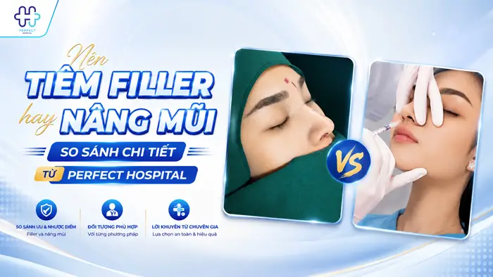 Nên Tiêm Filler Hay Nâng Mũi? So Sánh Chi Tiết Từ Perfect Hospital