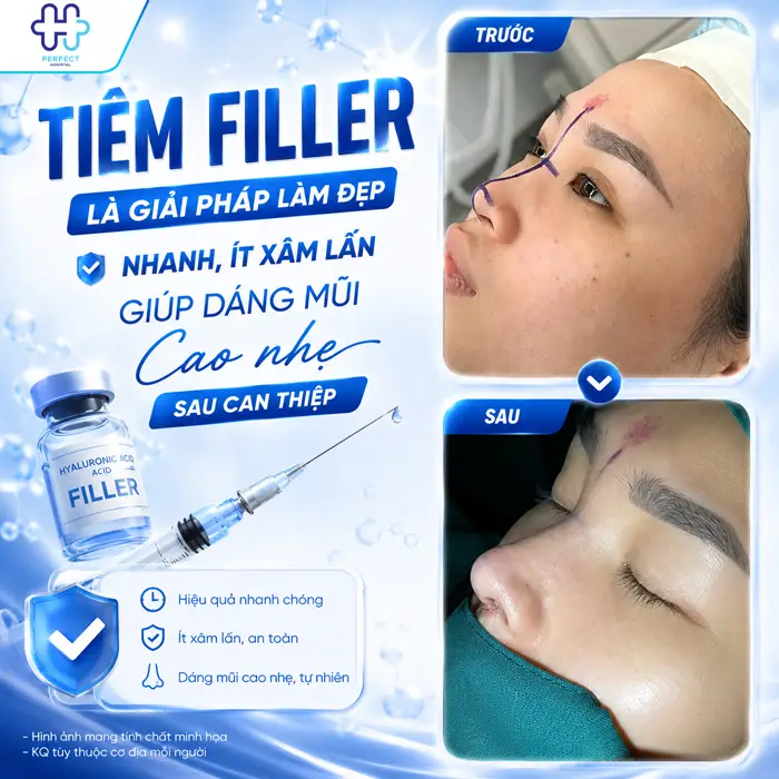 Nên Tiêm Filler Hay Nâng Mũi? So Sánh Chi Tiết Từ Perfect Hospital