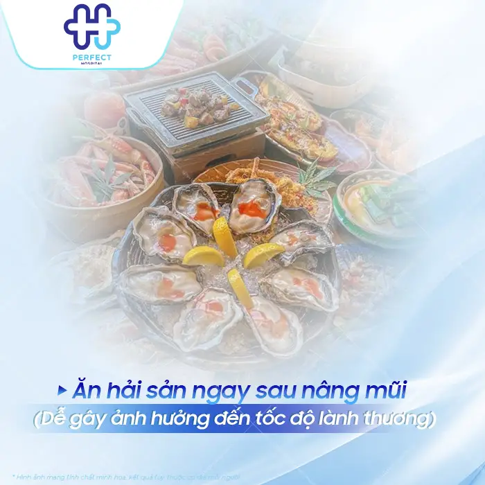 Sau Nâng Mũi Kiêng Ăn Hải Sản Bao Lâu Và Khi Nào Ăn Lại An Toàn