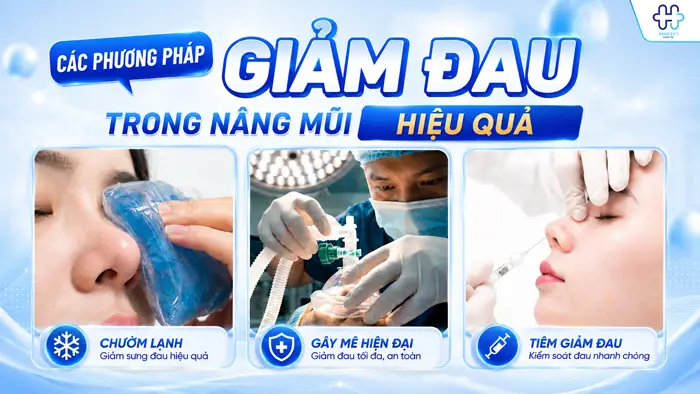 Các Phương Pháp Giảm Đau Trong Nâng Mũi Hiệu Quả Nhất Hiện Nay