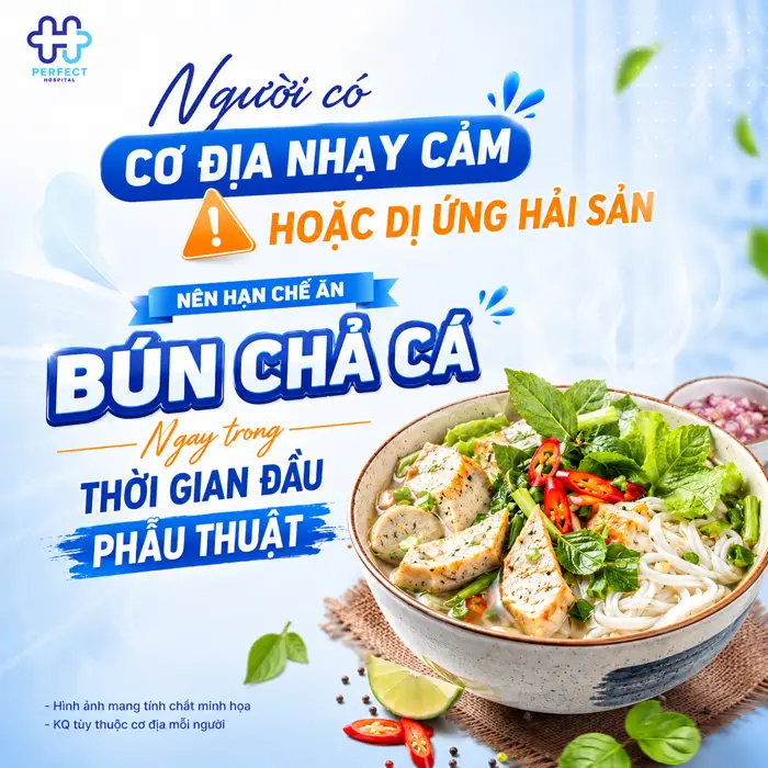 Nâng Mũi Ăn Bún Chả Cá Được Không? Bác Sĩ Giải Đáp Chi Tiết
