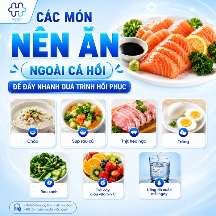Nâng Mũi Có Được Ăn Cá Hồi Không? Ăn Đúng Cách Để Mũi Nhanh Hồi Phục
