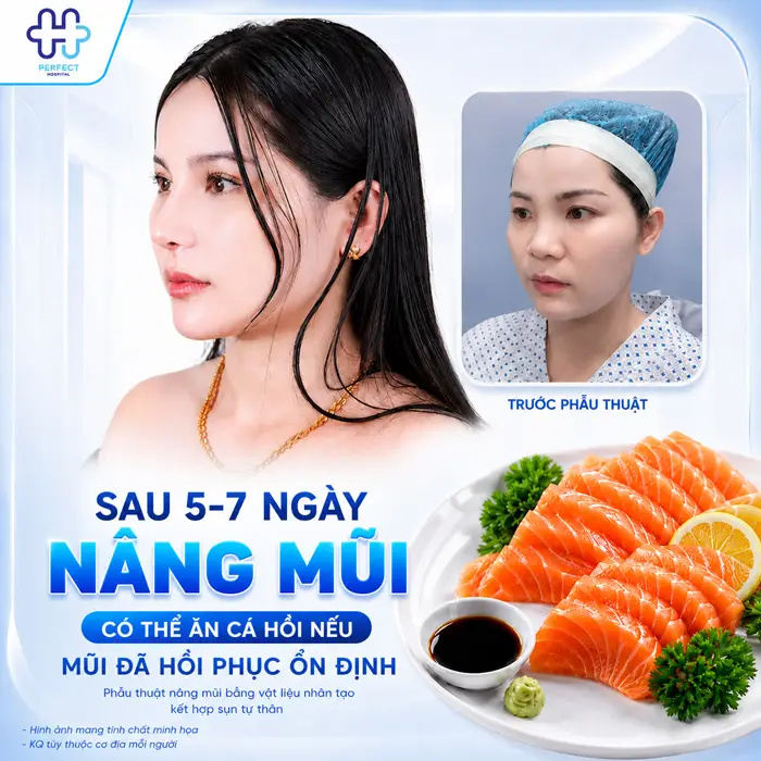 Nâng Mũi Có Được Ăn Cá Hồi Không? Ăn Đúng Cách Để Mũi Nhanh Hồi Phục