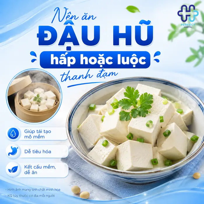 Nâng Mũi Ăn Đậu Hũ Được Không? Chuyên Gia Giải Đáp Chi Tiết