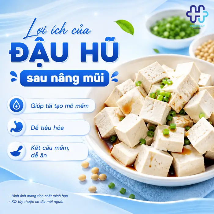 Nâng Mũi Ăn Đậu Hũ Được Không? Chuyên Gia Giải Đáp Chi Tiết