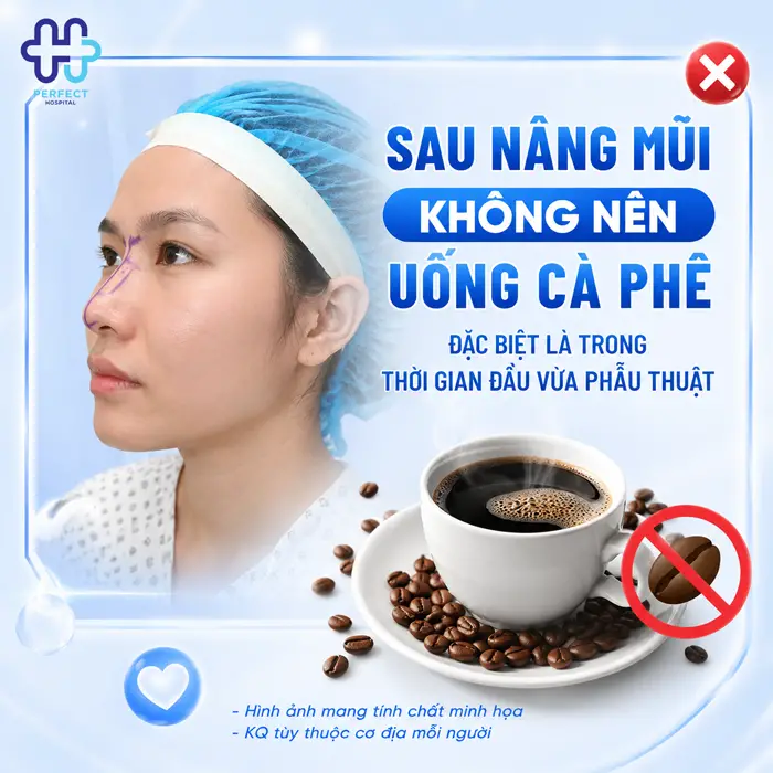 Nâng Mũi Có Được Uống Cafe Không? Chuyên Gia Giải Đáp Chi Tiết
