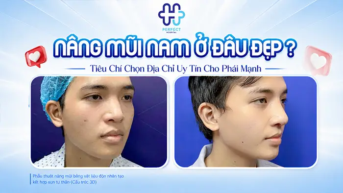 Nâng Mũi Nam Ở Đâu Đẹp? Tiêu Chí Chọn Địa Chỉ Uy Tín Cho Phái Mạnh