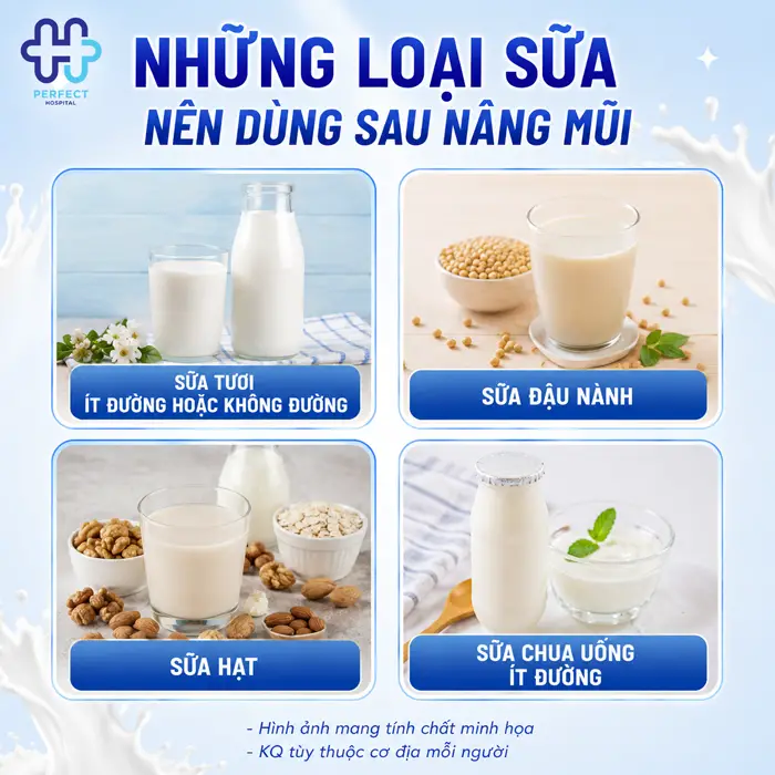Nâng Mũi Có Uống Sữa Được Không? Giải Đáp Từ Chuyên Gia