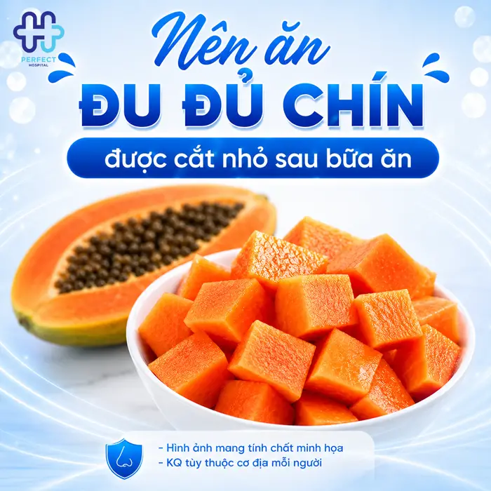 Nâng Mũi Có Được Ăn Đu Đủ Không? Chuyên Gia Giải Đáp Chi Tiết