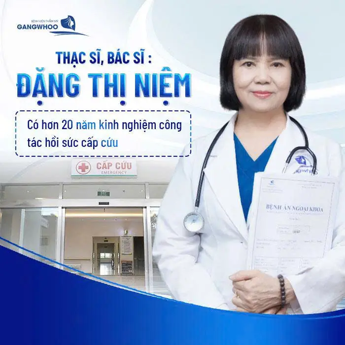 Thạc Sĩ, Bác Sĩ Đặng Thị Niệm – Trưởng Khoa Khám Bệnh