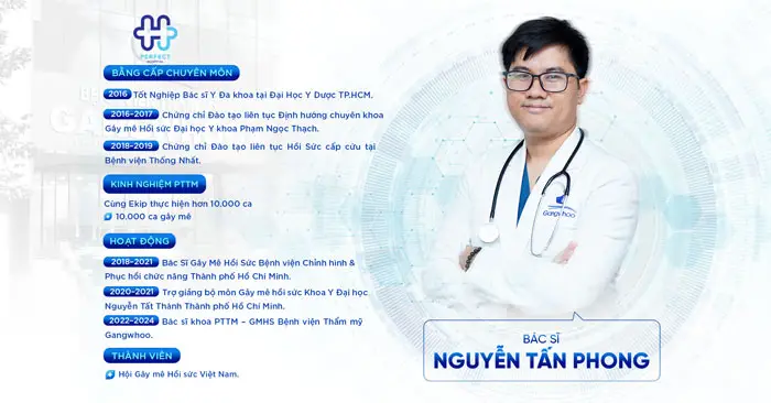 Bác Sĩ Nguyễn Tấn Phong – Bác Sĩ Gây Mê Hồi Sức