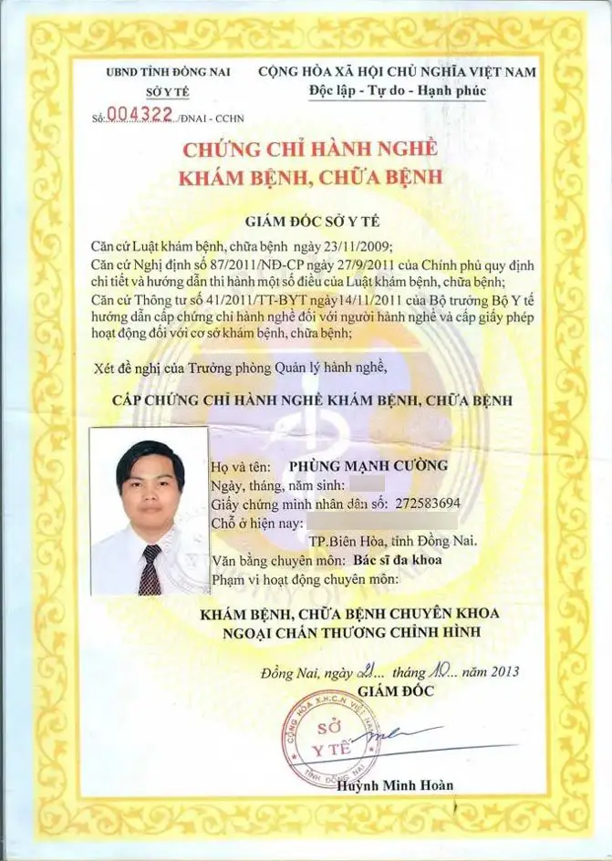 Bác Sĩ Phùng Mạnh Cường – Giám Đốc Perfect Hospital