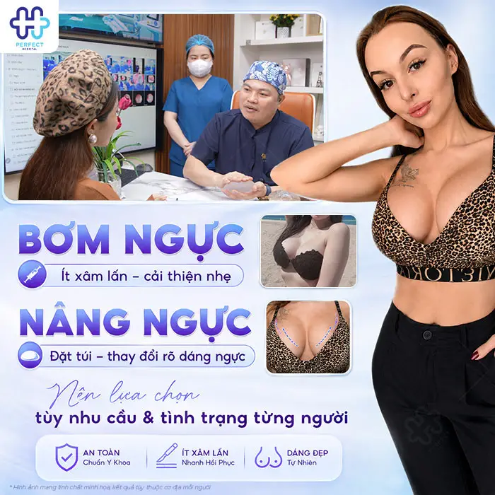 Bơm Ngực Khác Gì Nâng Ngực? Bác Sĩ Giải Đáp Chi Tiết