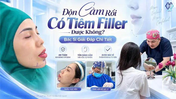 Độn Cằm Rồi Có Tiêm Filler Được Không? Bác Sĩ Giải Đáp Chi Tiết