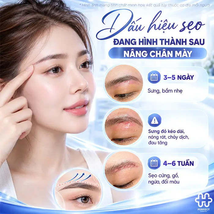 Nâng Cung Chân Mày Có Để Lại Sẹo Không? Giải Đáp Từ A-Z