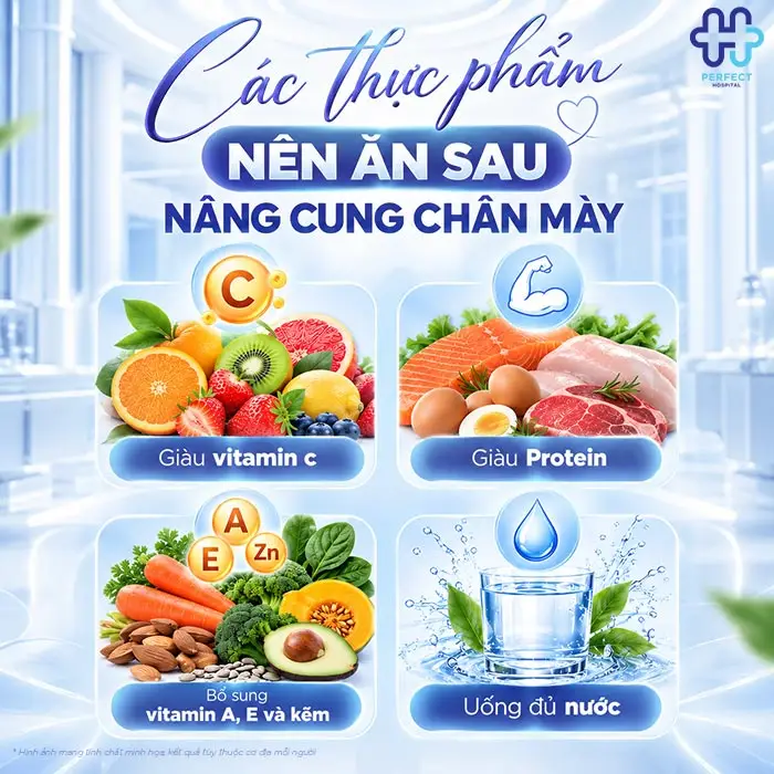 Nâng Cung Chân Mày Kiêng Ăn Gì? Hướng Dẫn Chi Tiết Từ Góc Nhìn Chuyên Khoa